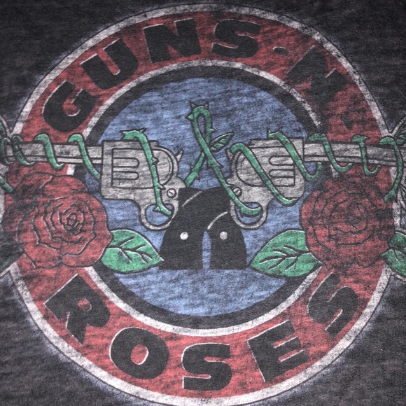 Dark grey Guns N’ Roses top - Picture 4 of 5